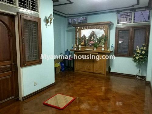 ミャンマー不動産 - 賃貸物件 - No.3857 - A landed house for rent in Kamaryut Township. - View of the room
