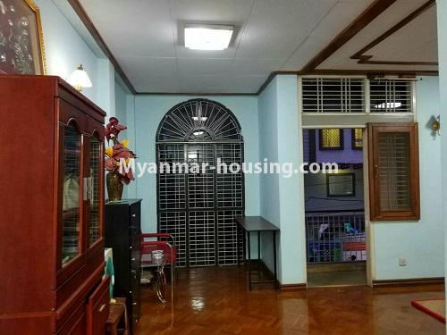 Myanmar real estate - for rent property - No.3857 - A landed house for rent in Kamaryut Township. - View of the room