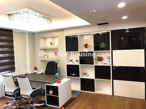 Myanmar real estate - for rent property - No.3858 - A Stardard decorated room for rent in Kamayut Township. - View of the room