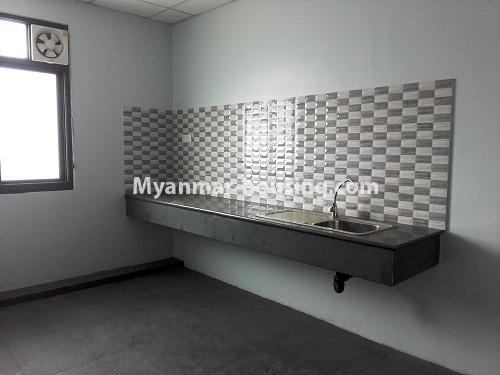 Myanmar real estate - for rent property - No.3867 - Office Room for rent is available in Kamaryut Township. - View of wash room