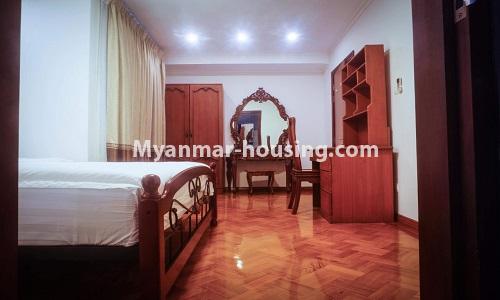 Myanmar real estate - for rent property - No.3871 - Condo room for rent in Hill Top Condo. - View of the Bed room