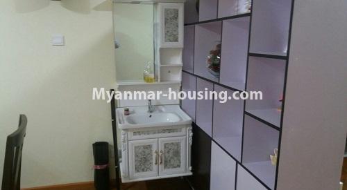 Myanmar real estate - for rent property - No.3872 - Good and wide space room for rent in River View Point Condo - View of the room