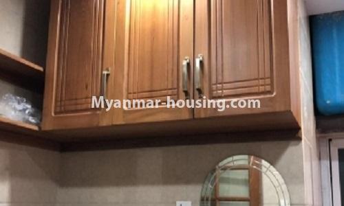 Myanmar real estate - for rent property - No.3886 - Good room for rent in Sanchaung Township. - View of Kitchen room