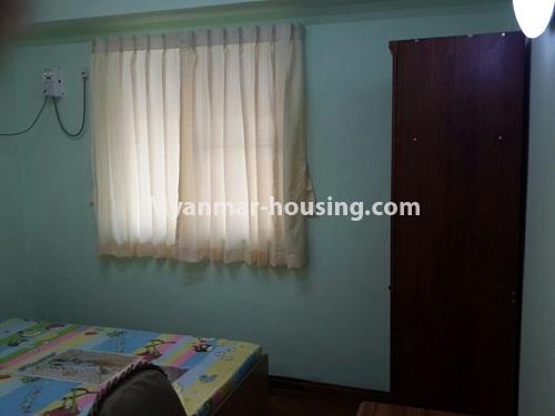 Myanmar real estate - for rent property - No.3887 - Well decorated room for rent in Sandar Myiang Condo. - View of the Bed room