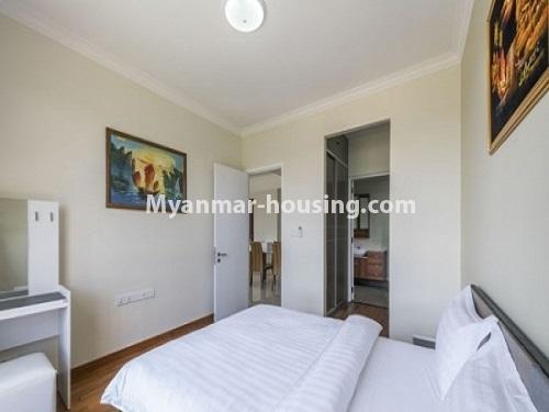ミャンマー不動産 - 賃貸物件 - No.3934 - Star City Condo room with views for rent in Thanlyin! - master bedroom