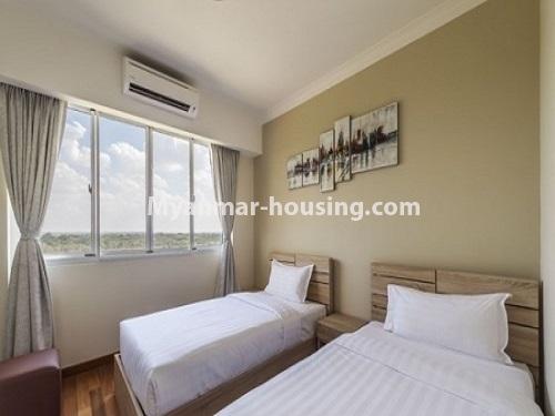 ミャンマー不動産 - 賃貸物件 - No.3934 - Star City Condo room with views for rent in Thanlyin! - single bedroom