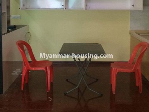 Myanmar real estate - for rent property - No.3998 - A condo room for rent SweTaw City. - View of the Kitchen room