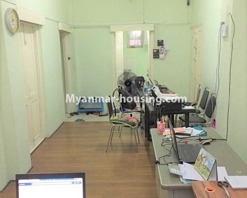 Myanmar real estate - for rent property - No.4051 - Clean room in lower floor near YCDC! - living room