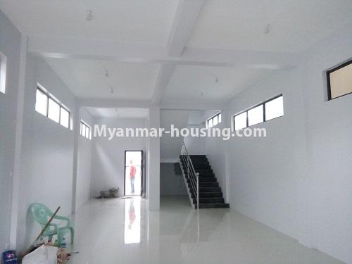 Myanmar real estate - for rent property - No.4068 - A Good Landed house for rent in Insein Township. - downstairs hall
