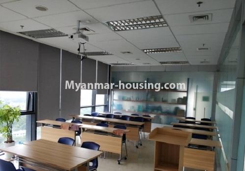 Myanmar real estate - for rent property - No.4085 - Office room for rent in Crystal Office Tower! - office room