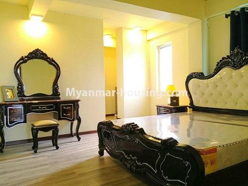Myanmar real estate - for rent property - No.4172 - New condo room for rent in South Okkalapa! - living room view
