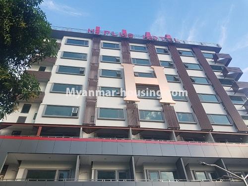 Myanmar real estate - for rent property - No.4261 - Hotel for rent in Tarmway! - building view