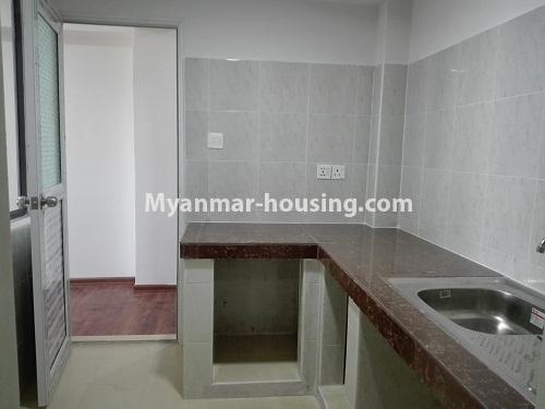缅甸房地产 - 出租物件 - No.4287 - New condo room for rent in Insein! - kitchen view