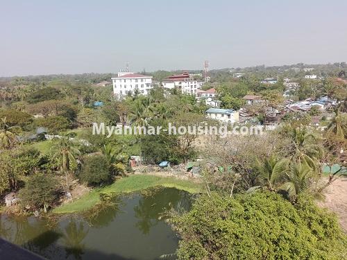 缅甸房地产 - 出租物件 - No.4287 - New condo room for rent in Insein! - outside view