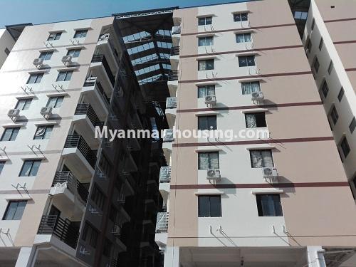 缅甸房地产 - 出租物件 - No.4287 - New condo room for rent in Insein! - building view