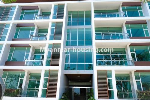 Myanmar real estate - for rent property - No.4324 - New condo room for rent in North Dagon! - building