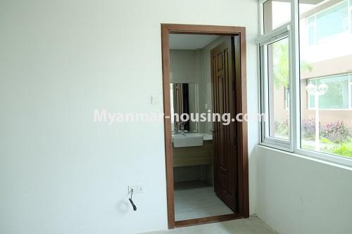 ミャンマー不動産 - 賃貸物件 - No.4324 - New condo room for rent in North Dagon! - master bedroom 2