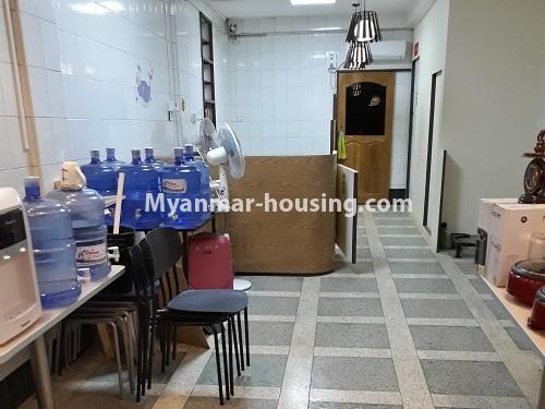 Myanmar real estate - for rent property - No.4369 - Ground floor and first floor for rent in Lanmadaw! - ground floor view