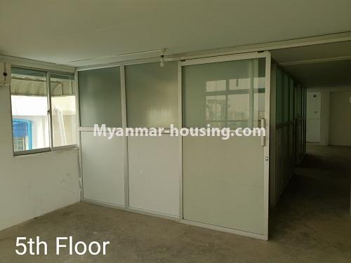 Myanmar real estate - for rent property - No.4376 - Six storey building for rent in Daw Pone! - fifth floor living room