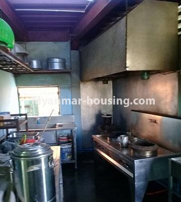 Myanmar real estate - for rent property - No.4452 - A house with business investment for rent in South Dagon Industrial Zone (3)! - kitchen