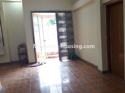 Myanmar real estate - for rent property - No.4477 - Two storey landed house for rent in North Okkalapa! - downstairs living room