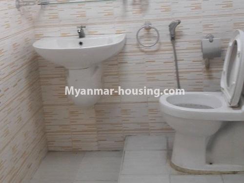 Myanmar real estate - for rent property - No.4477 - Two storey landed house for rent in North Okkalapa! - bathroom