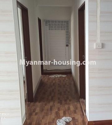 Myanmar real estate - for rent property - No.4504 - First floor condominium room in Botahtaung Time Square! - corridor