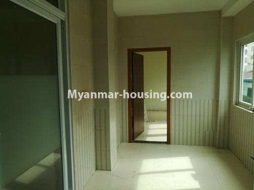 Myanmar real estate - for rent property - No.4507 - Decorated condominium room for office or residential option in Yangon Downtown! - compound bathroom