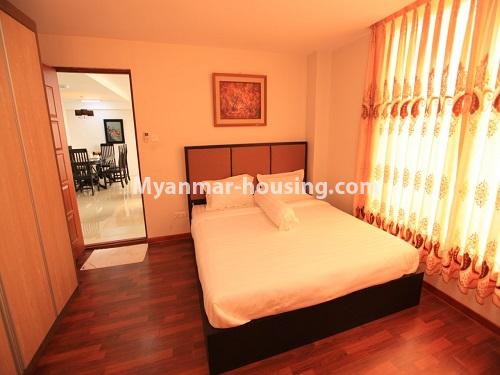Myanmar real estate - for rent property - No.4538 - Pent House with Yangon River View for rent in Botahtaung! - bedroom view