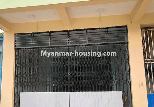 Myanmar real estate - for rent property - No.4570 - Ground floor for rent near University of Medicine (2) in North Okkalapa! - front side view