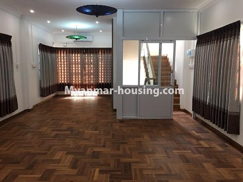 Myanmar real estate - for rent property - No.4573 - Half and three storey building on Sit Taung Street, North Dagon! - another view of hall space