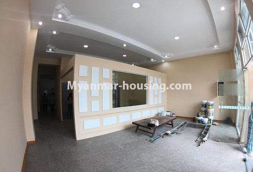 缅甸房地产 - 出租物件 - No.4576 - Shop House for rent in U Chit Maung Housing, Tarmway! - hall view decoration