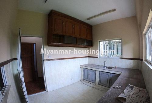Myanmar real estate - for rent property - No.4576 - Shop House for rent in U Chit Maung Housing, Tarmway! - kitchen view