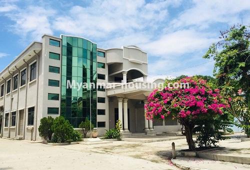 Myanmar real estate - for rent property - No.4589 - Five houses in one yard for big company or private school option for rent in Mandalay! - two storey house view 