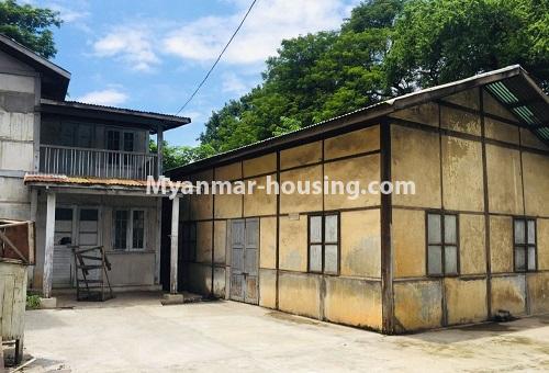 Myanmar real estate - for rent property - No.4589 - Five houses in one yard for big company or private school option for rent in Mandalay! - one storey house view