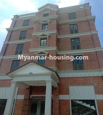 Myanmar real estate - for rent property - No.4651 - Six Storey Building with 18 bedrooms for rent in North Dagon! - another view of building