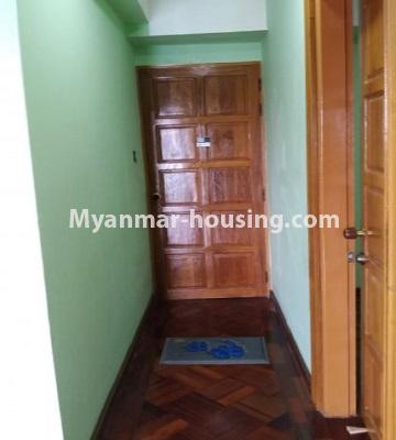 ミャンマー不動産 - 賃貸物件 - No.4677 - Condominium room with reasonable price near Junction Zawana, Than Gann Gyun! - corridor view