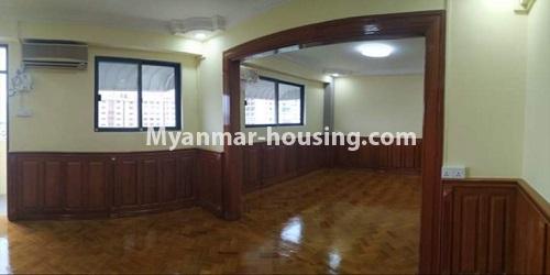Myanmar real estate - for rent property - No.4684 - Shwe Gone Thu Condominium room for rent in Kyeemyindaing! - another bedroom view