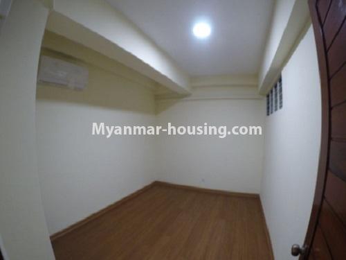 Myanmar real estate - for rent property - No.4685 - Tow BHK UBC condominium room for rent in Thin Gann Gyun! - single bedroom view