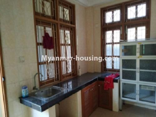 Myanmar real estate - for rent property - No.4698 - Three storey landed house for rent near Bayli Bridge, North Dagon! - kitchen view