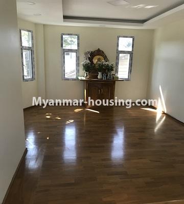 Myanmar real estate - for rent property - No.4701 - Two storey house on Bayint Naung Road for rent in Insein! - prayer room view