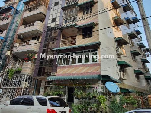 Myanmar real estate - for rent property - No.4744 - 2 BHK Mini Condominium room for rent in Sanchaug! - building view