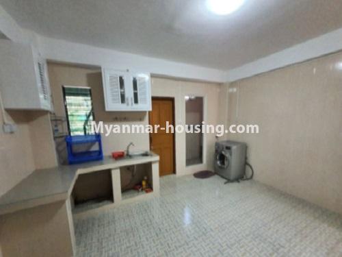 Myanmar real estate - for rent property - No.4744 - 2 BHK Mini Condominium room for rent in Sanchaug! - kitchen view