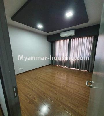 Myanmar real estate - for rent property - No.4774 - B Zone 3BHK unit in Star City, Thanlyin! - another single bedroom view