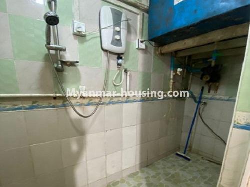 Myanmar real estate - for rent property - No.4794 - Lower floor nice room for rent in Kyauk Myaung, Tarmway! - bathroom view