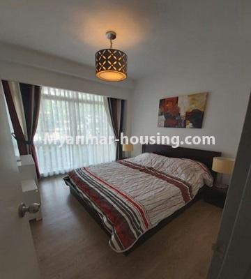 Myanmar real estate - for rent property - No.4796 - 2 BHK Star City Condominium room for rent in Thanlyin! - master bedroom view