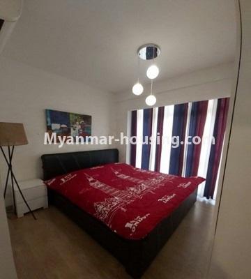 Myanmar real estate - for rent property - No.4796 - 2 BHK Star City Condominium room for rent in Thanlyin! - single bedroom view