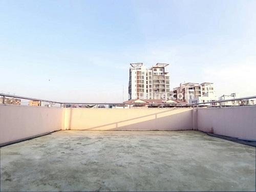 ミャンマー不動産 - 賃貸物件 - No.4803 - 3 RC Building for rent in South Okkalapa! - top floor view