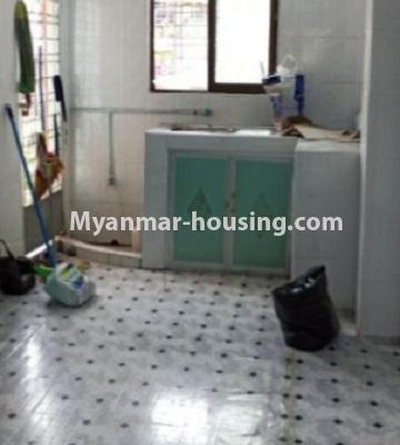 Myanmar real estate - for rent property - No.4808 - Fourth floor apartment room rent in Downtown! - kitchen view