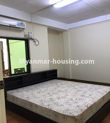 ミャンマー不動産 - 賃貸物件 - No.4820 - 2BHK mini condo room near Myanmar Plaza! - bedroom view 